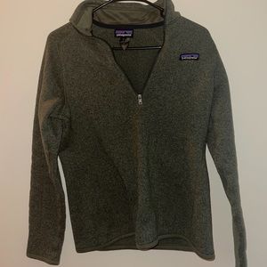Patagonia Women’s Better Sweater 1/4 zip pullover, Medium